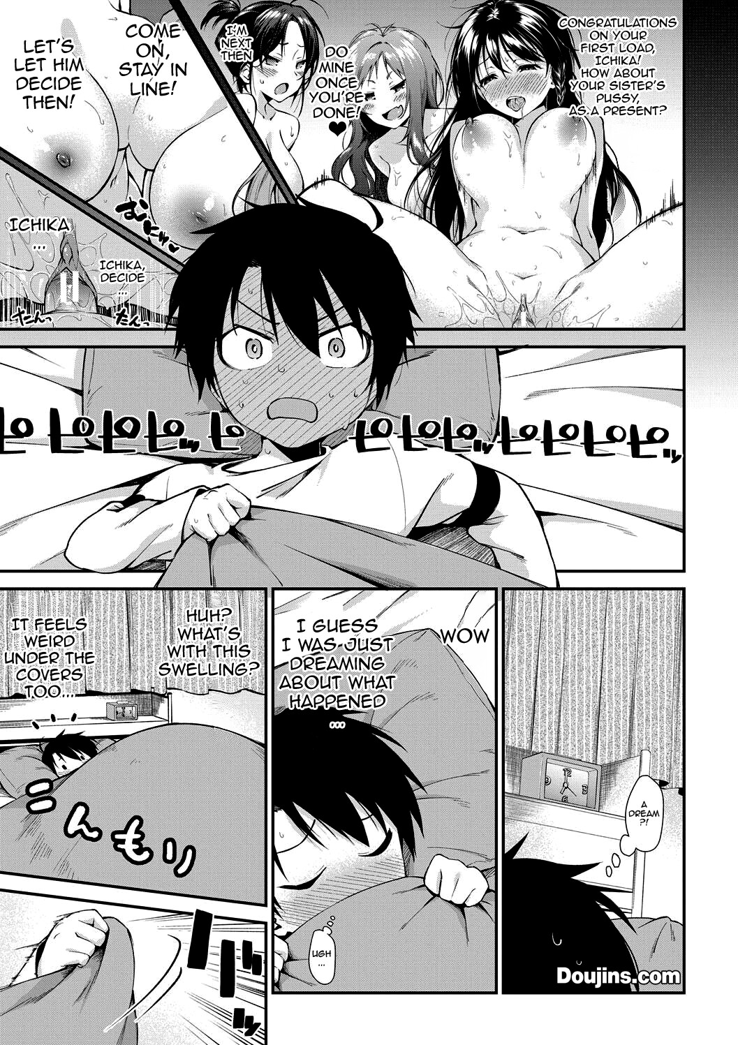 Hentai Manga Comic-Let's Have Sex With These Onee-chans-Read-38